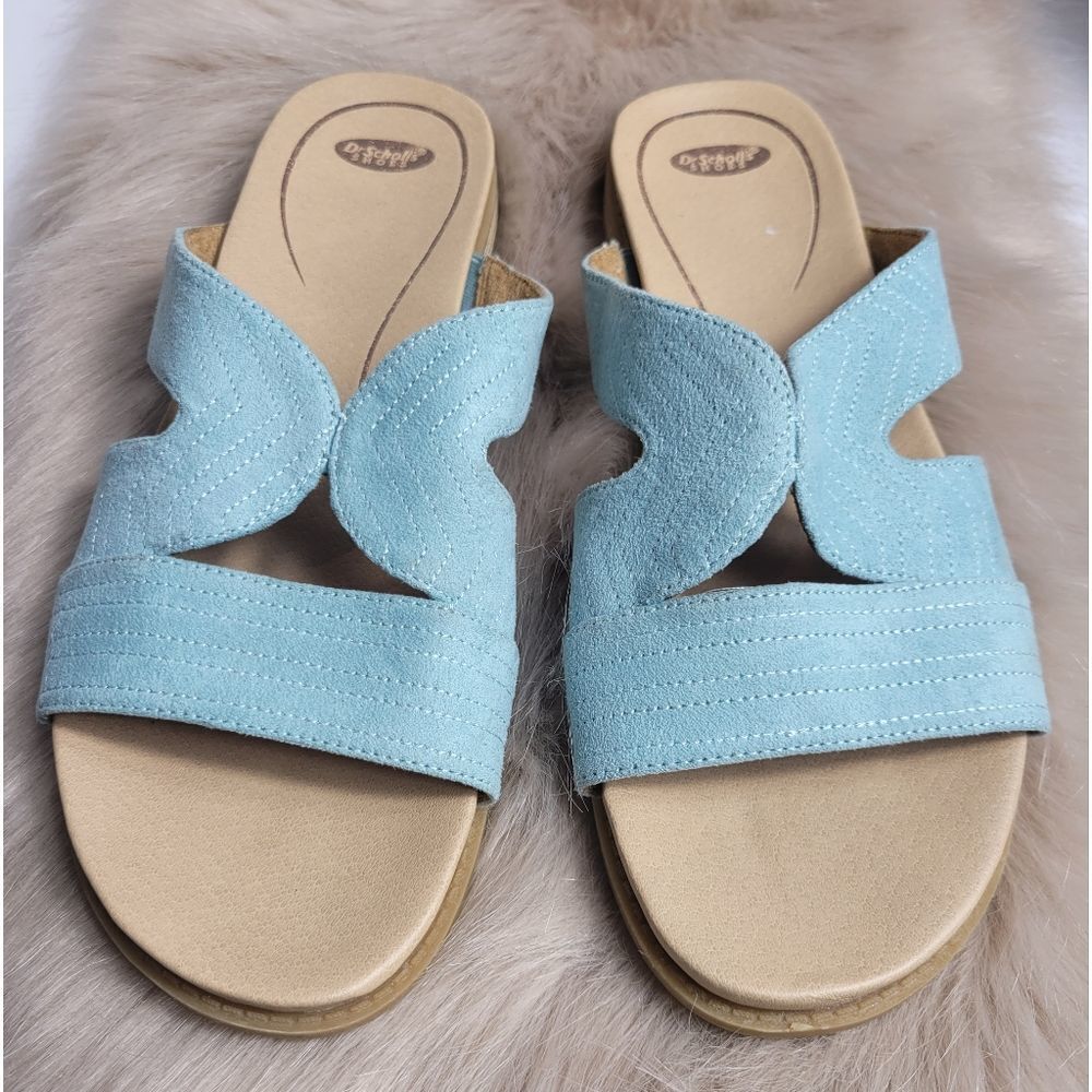 Dr. Scholl's Light Blue Sandals